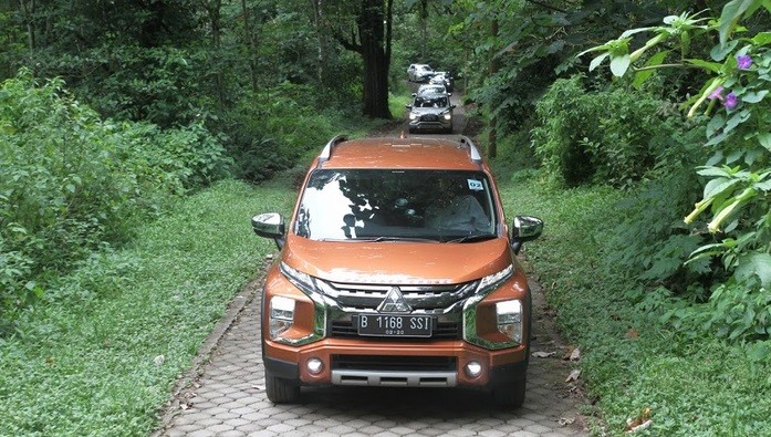 Menjajal Ketangguhan 4 Mobil Mitsubishi di Pulau Bali
