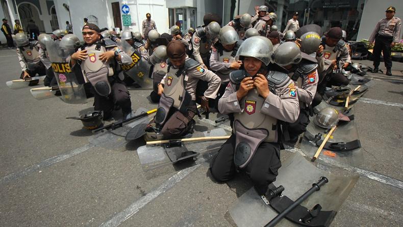 Amankan Nataru, Polres Lampung Utara Terjunkan 219 Personel