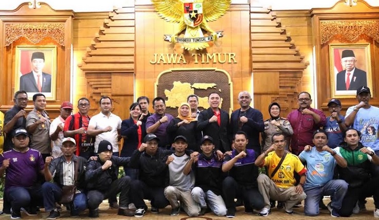 Piala Gubernur Jatim, Khofifah Kumpulkan Manajemen Klub dan Perwakilan Suporter