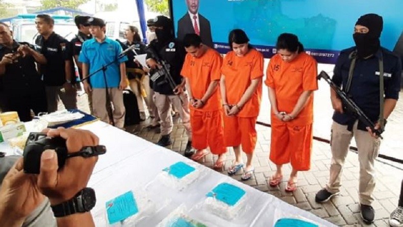 BNNP Jatim Musnahkan 8,1 Kilogram Sabu-Sabu Selundupan dari Malaysia