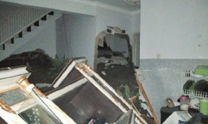 Longsor di Bandung Barat Rusak 10 Rumah Warga