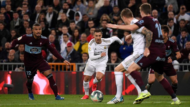 Eden Hazard Comeback, Real Madrid Ditahan Imbang Celta Vigo