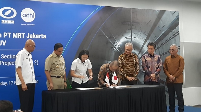 Pembangunan Fase II MRT Bundaran HI-Harmoni Resmi Dimulai Maret