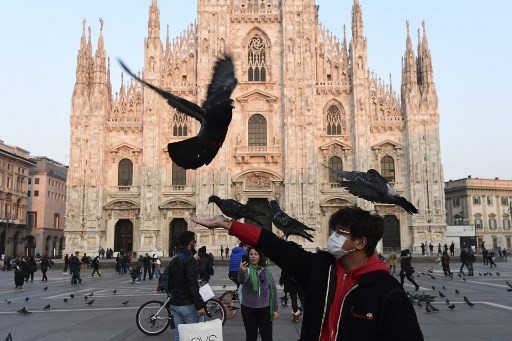 Virus Korona Kini Renggut 12 Nyawa di Italia, 374 Orang Terinfeksi