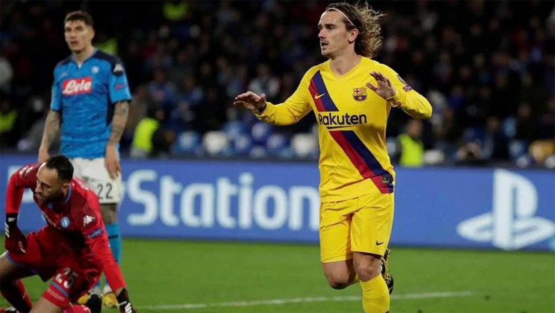 Bantu Barcelona Imbangi Napoli, Griezmann: Saya Kesulitan Cari Celah