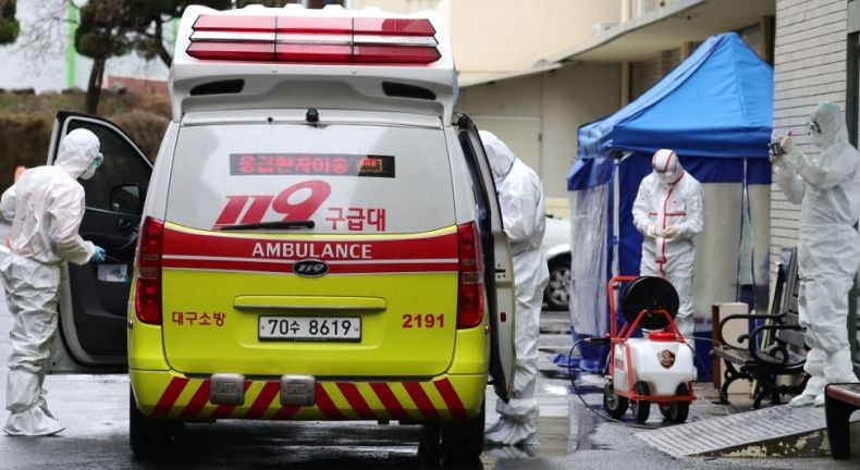 Jumlah Penderita Virus Korona di Korsel Tembus 1.100 Orang, 11 Meninggal
