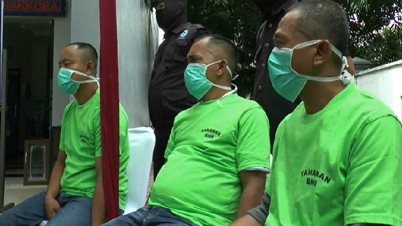 Kelabui Petugas dengan Memasukkan Sabu ke Anus, 3 Kurir Narkoba Diamankan