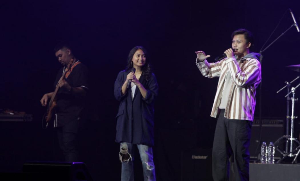 Rizky Febian Ajak Duet Penggemar di BNI Java Jazz Festival 2020