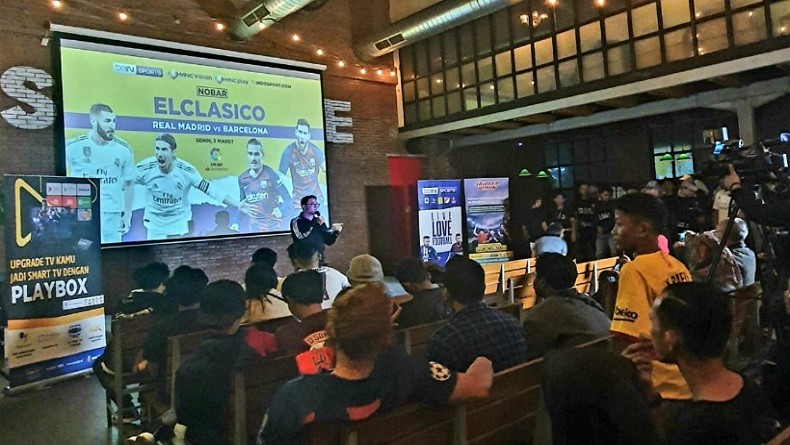 Manjakan Penggemar Bola, MNC Vision Networks dan beIN SPORTS Gelar Nobar El Clasico