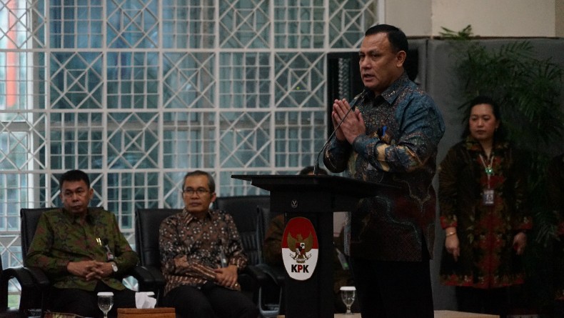 KPK Lantik 4 Pejabat Struktural Baru