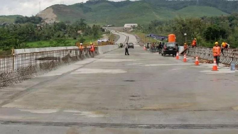 Belum Diresmikan Jokowi, 20 Besi Pembatas Tol Kayuagung-Palembang Digondol Maling
