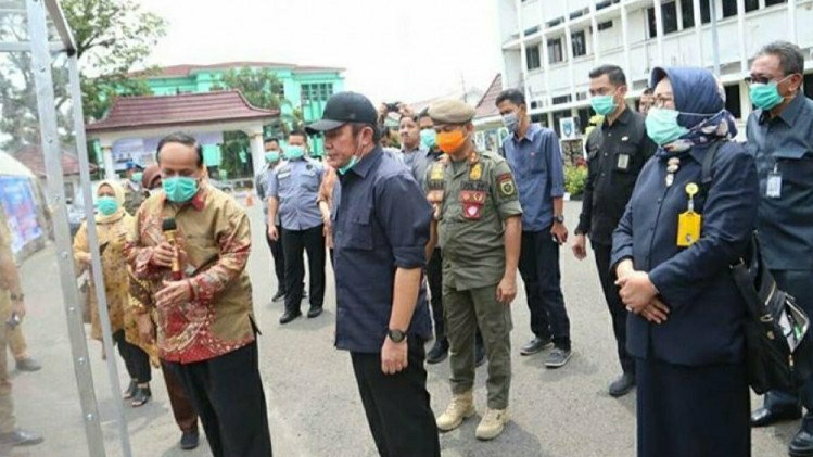 Darurat Corona, Pemprov Sumsel Dirikan Posko Covid-19 di Kantor Gubernur