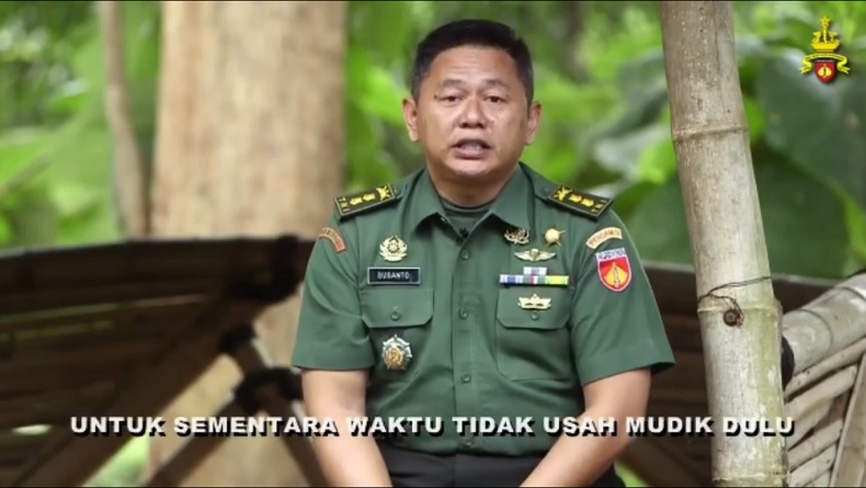 Imbau Warga Tak Mudik Pakai Bahasa Jawa Ngapak, Kapendam Diponegoro: Aja Balik Disik