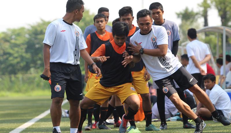 Pemain Muda Persija Jakarta Latihan Online ala Tottenham Hotspur