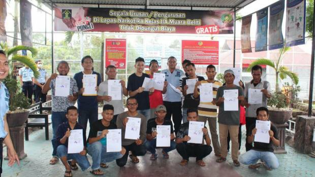 17 Napi Kasus Narkotika di Lapas Muara Beliti Bebas Gegara Wabah Corona