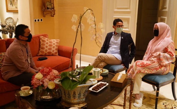 Terungkap, Sandiaga Uno Titip Pesan Khusus untuk Riza Patria