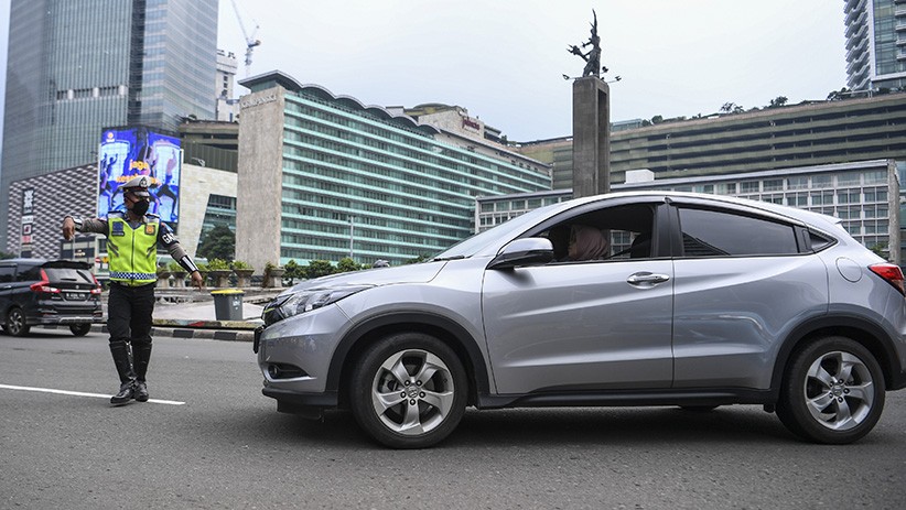 PSBB Jakarta, Pengawasan Kendaraan Pribadi Diperketat