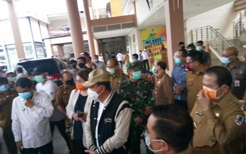 Edy Rahmayadi Pantau Kesiapan Kepulauan Nias Cegah Penyebaran Covid-19