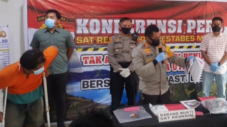 Sopir Angkot Pembunuh Sadis Mahasiswi di Pancurbatu Diancam Hukuman Mati