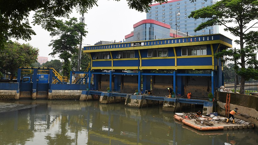 5 Pintu Air di Jakarta Berstatus Siaga 3 