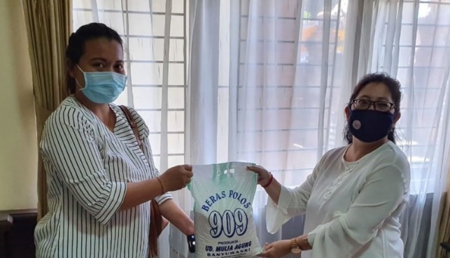  Pemkot Denpasar Salurkan Bantuan Sembako untuk ODP Covid-19