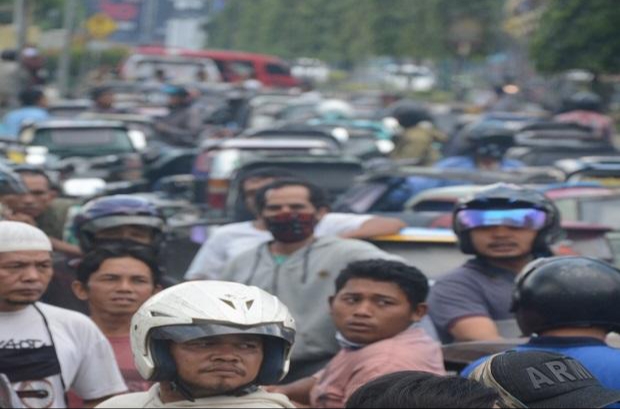 Penarik Betor Demo di Kantor Wali Kota Padangsidimpuan, Minta Kejelasan Bantuan