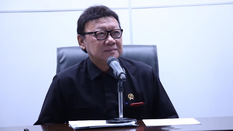 Tjahjo Kumolo Minta ASN Disiplin Jalankan Protokol Kesehatan