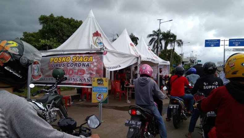 Wilayah Perbatasan Dijaga Ketat, Aturan PSBB Makassar Sudah Mulai Diterapkan