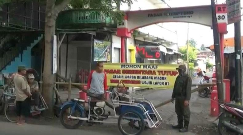 Pedagang Berstatus PDP Corona Meninggal di Bojonegoro, Pasar Ditutup Sementara
