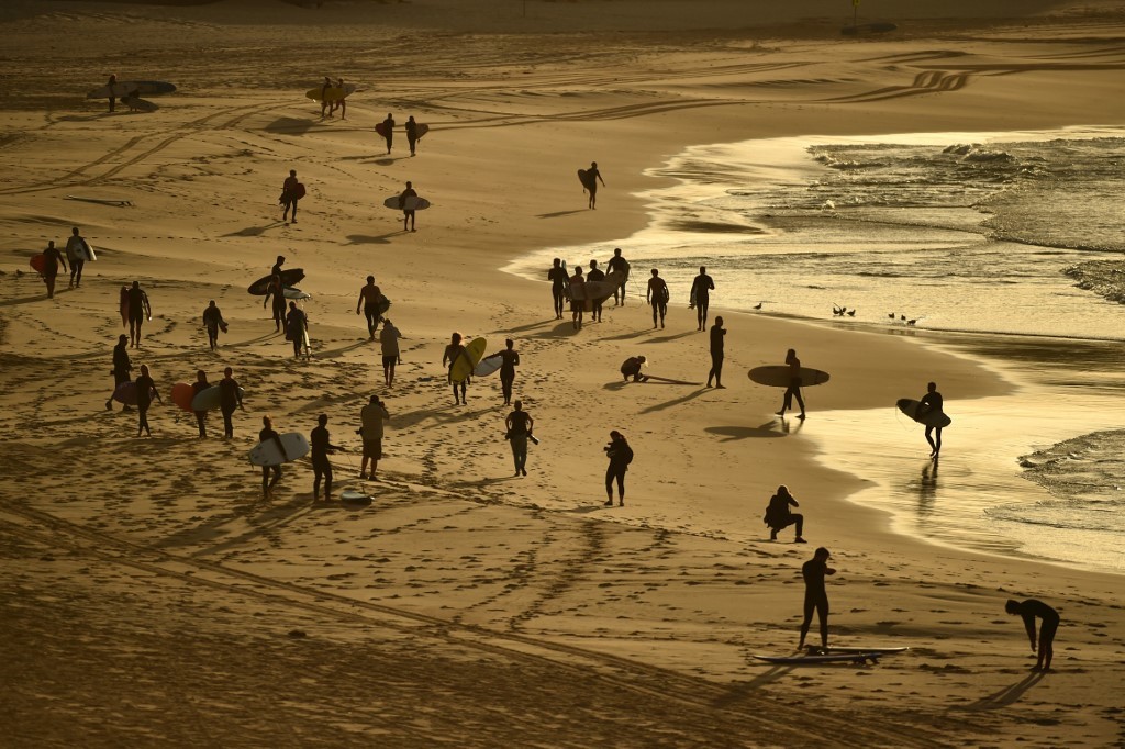 Lockdown di Australia Dilonggarkan, Ratusan Orang Serbu Pantai Sydney