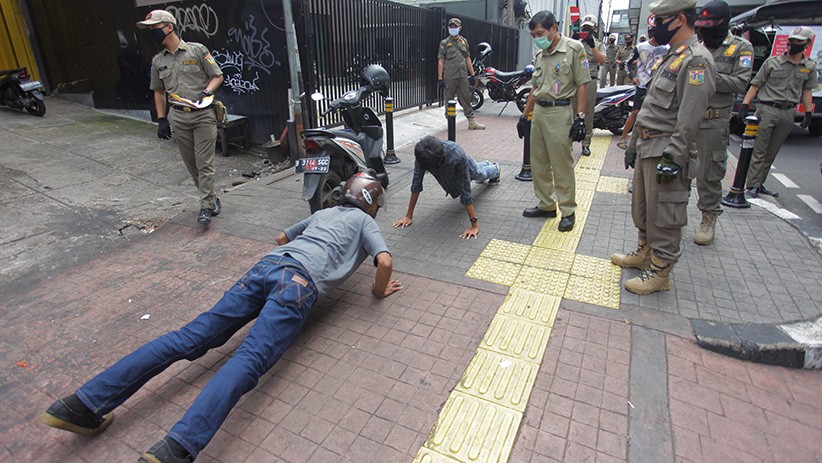46 Hari PSBB Jakarta, Polisi Temukan 79.000 Lebih Pelanggaran