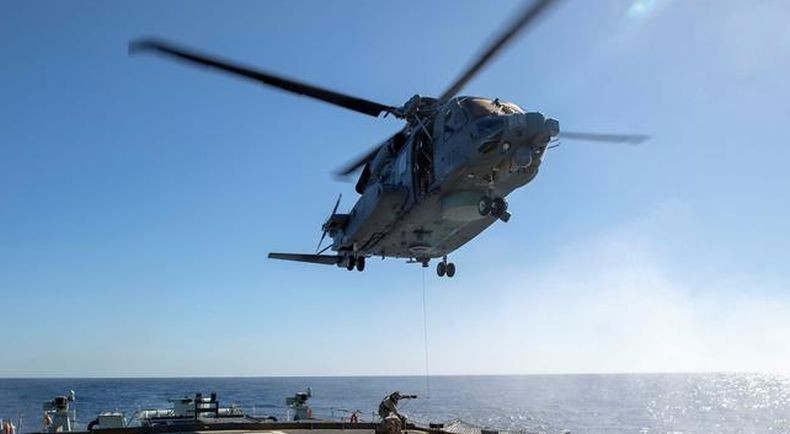 Puing-Puing Helikopter Militer Kanada Ditemukan di Laut Italia Setelah Hilang saat Patroli