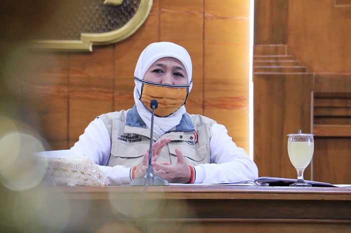Peringatan Hari Buruh 2020, Khofifah: Ini Tahun Berat Penuh Keprihatinan