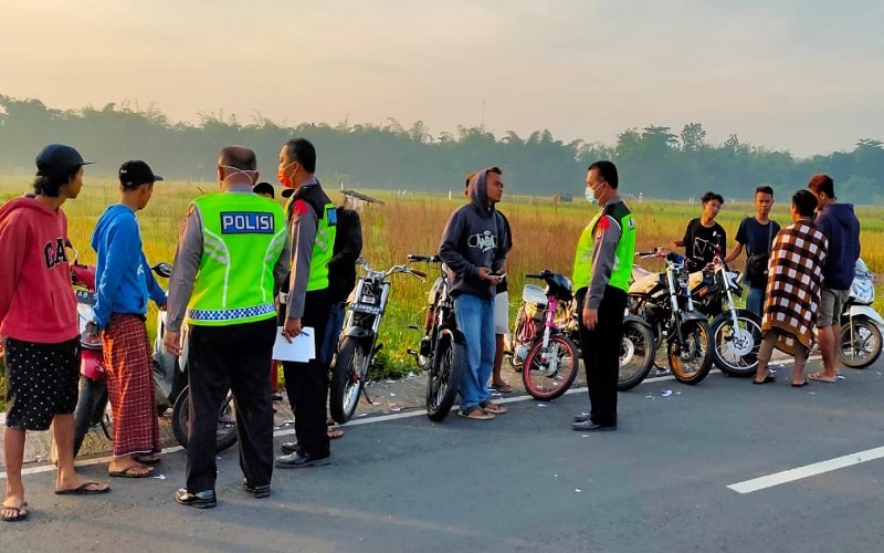 Bubarkan Balap Liar, Polres Sleman: Ramadan Harusnya Perbanyak Ibadah