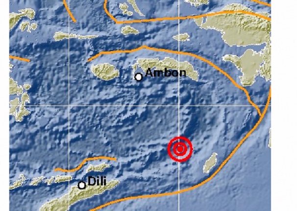 Gempa Bumi M7,3 Guncang Maluku Tenggara Barat Rabu Malam Ini