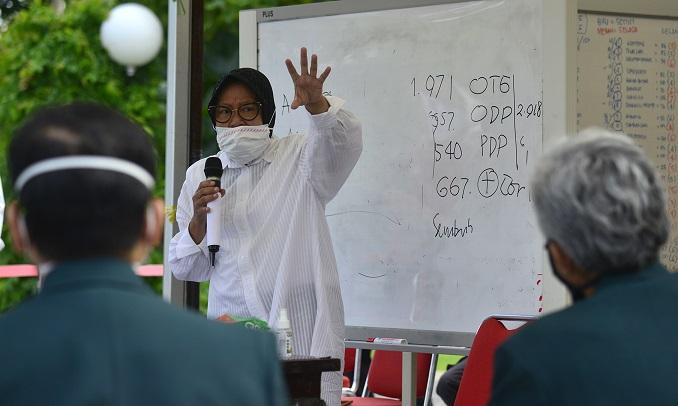 Wali Kota Risma Mengeluh 50 Persen Pasien Covid-19 di Surabaya dari Luar Daerah