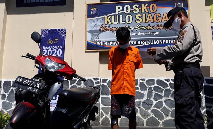 Ditinggal Teman saat Kabur, Pelaku Curanmor di Muba Bonyok Dihajar Warga