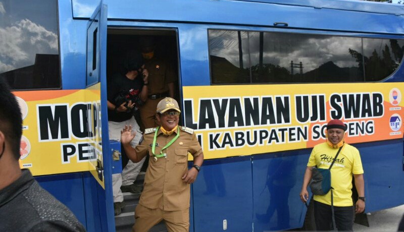 Targetkan Pemeriksaan Massal, Soppeng Siapkan Bus Keliling untuk Tes Swab
