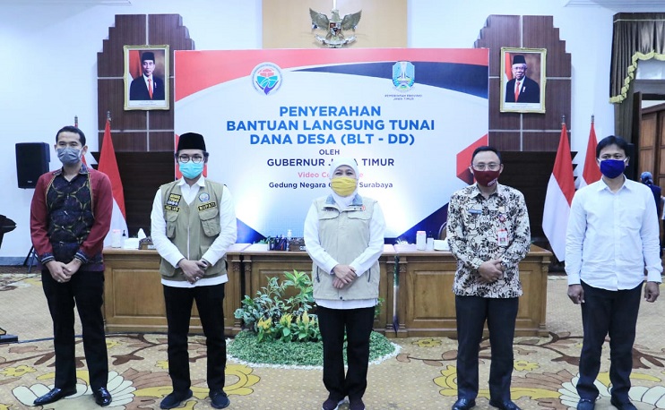 Salurkan BLT-DD Rp66,96 Miliar di 1.339 Desa, Jatim Tempati Posisi Teratas
