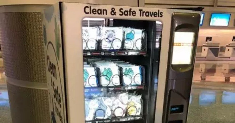 Cegah Penularan Covid-19, Bandara Ini Sediakan Vending Machine Masker