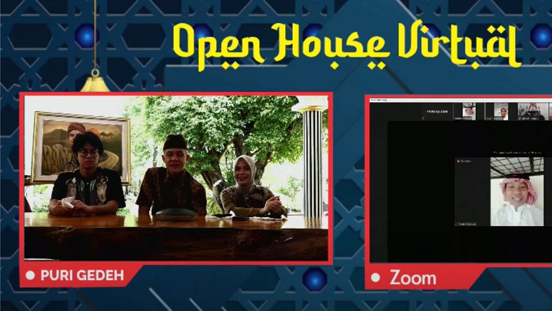 Ganjar Gelar Open House Virtual, Warga dari Sulbar dan Sumbar Ikut Curhat