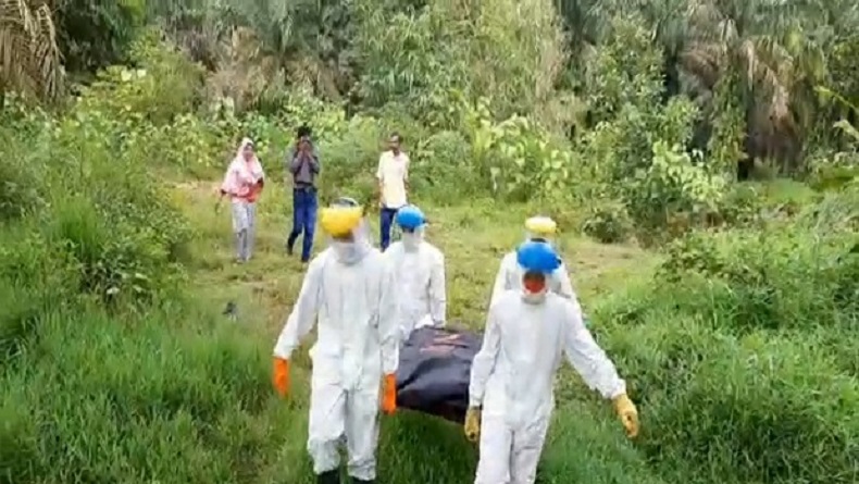 Pendulang Emas di Pasaman Barat Meninggal di Sungai, Dimakamkan Standar Covid-19