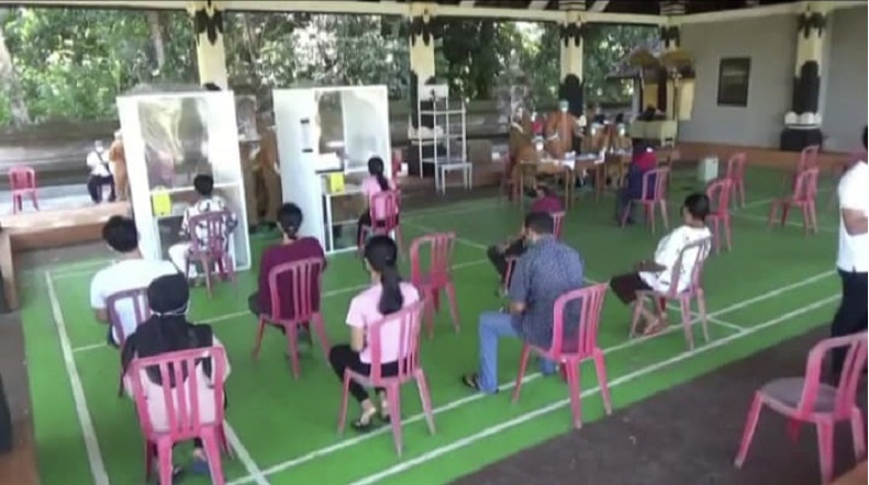 Sempat Ditolak Warga, Rapid Test di Banjar Sayan Baleran Temukan 21 Orang Reaktif Covid-19