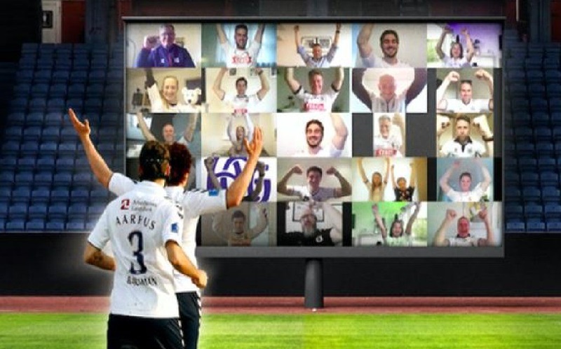 Liga Denmark Bikin Inovasi Baru, Nonton Bola Pakai Aplikasi Zoom