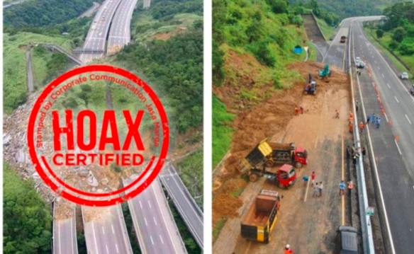 Viral Foto Longsor Tol Semarang-Solo di Medsos, Jasa Marga: Itu Hoaks