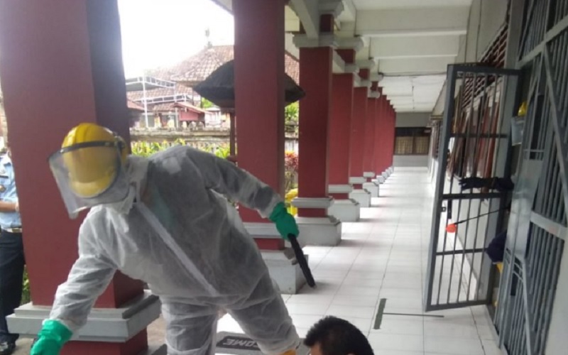 Antisipasi Penyebaran Covid-19, 10 Narapidana Baru Diisolasi di Rutan Bangli