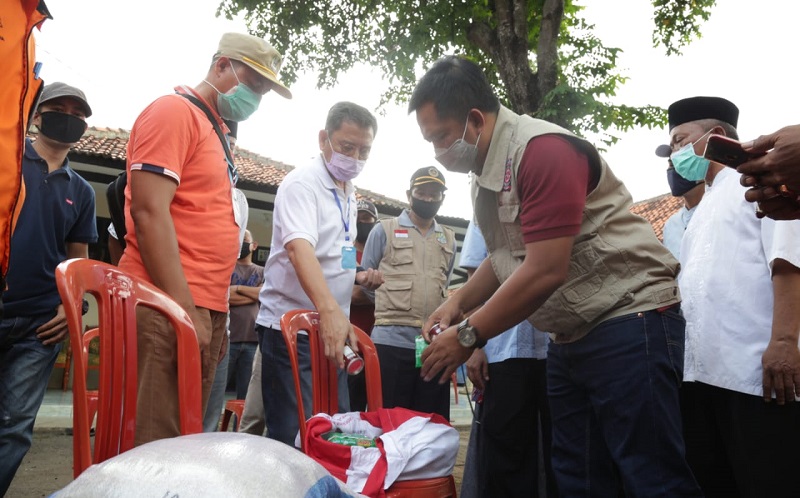 Kemensos Sidak Kualitas Bansos Sembako di Bekasi