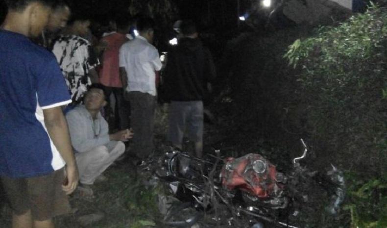 Pengendara Motor Tewas Tabrak Truk Tangki di Jalinsum Pematangsiantar-Medan