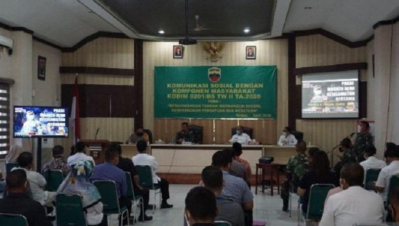 Dandim 0201/BS Kumpulkan Pimpinan Mal di Medan Bahas Persiapan New Normal