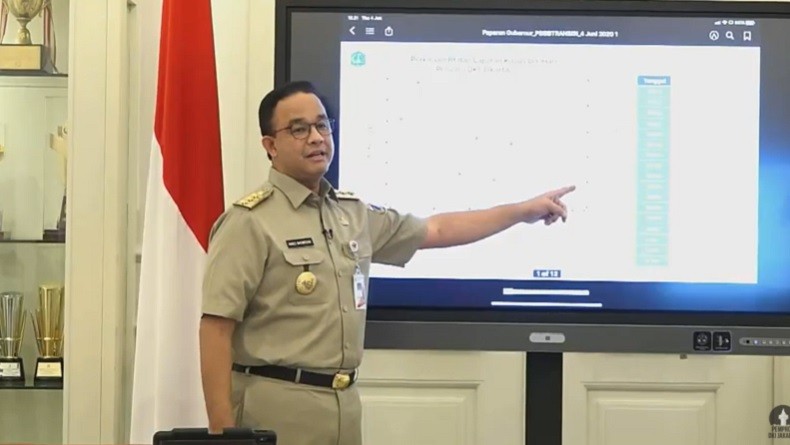 PSBB Diperpanjang, Anies: Jakarta Masuki Masa Transisi
